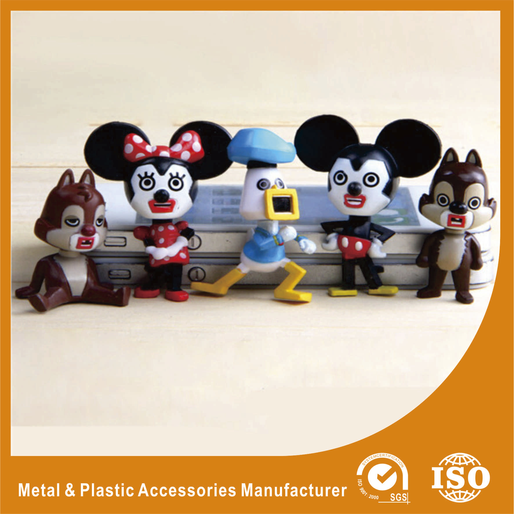 Quality PVC Cartoon Vinyl Collection Plastic Toy Figures Multicolor Finishing Mini Design for sale