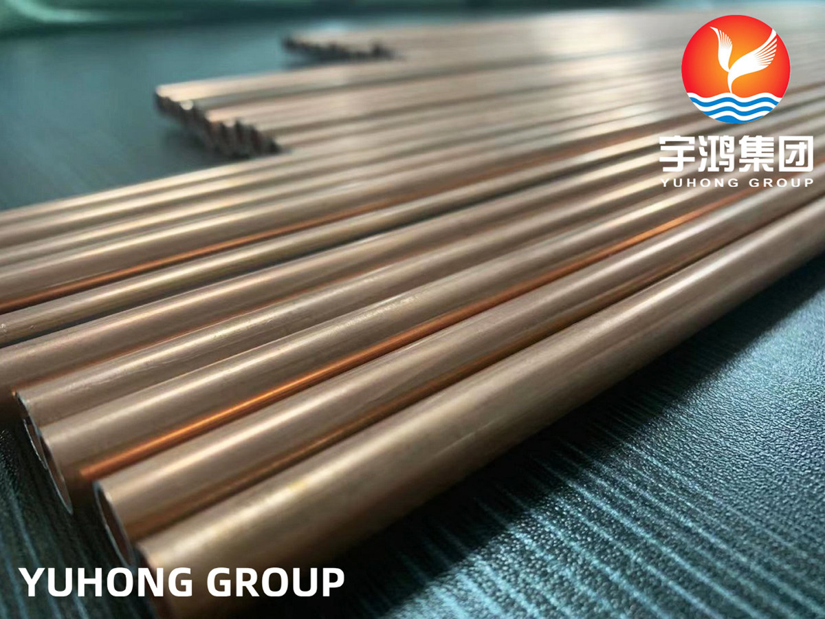 Quality COPPER COATED BUNDY TUBE CARBON STEEL SINGLE / DOUBLE WALL STEEL REFRIGERATION for sale