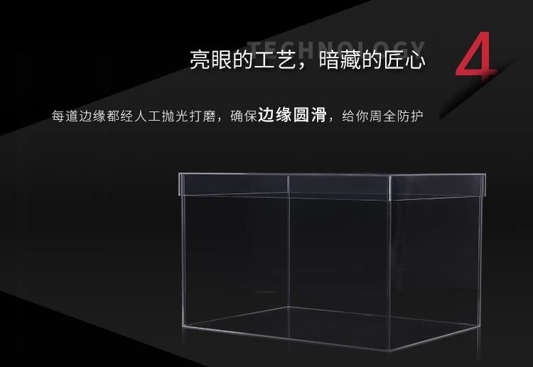 Quality Antibacterial Acrylic Shoe Display Case Container Store Acrylic Display Boxes for sale