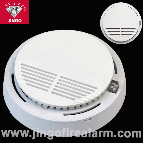 Portable fire alarm systems smoke detector 9V battery with sounder