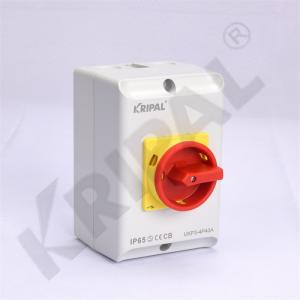Quality Waterproof Ammeter Changeover Switch Rotary Cam Switch 63A 4P IP65 for sale
