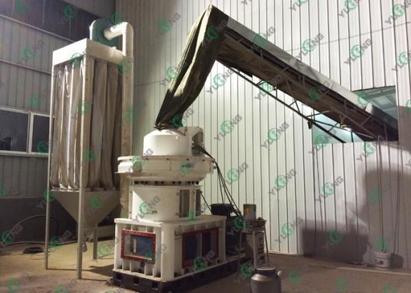 High Capacity Biomass Wood Pellet Making Machine / Ring Die Pellet Mill