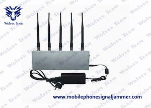 Quality UHF Audio Mobile Phone Signal Jammer 8W ± 500mA Total Transmit Power CE Certificated for sale
