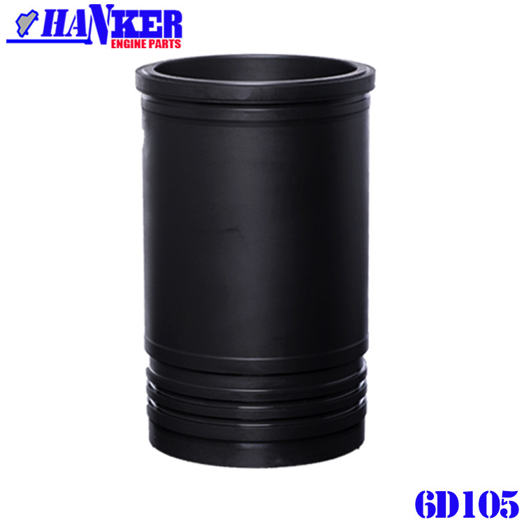 Quality Engine S4D105 Cylinder Liner Sleeve Kits 6136-21-2210 For PC200-2 Excavator for sale
