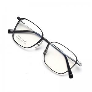 Designer Plain Lens Glasses Spectacle Optical Metal Glass Frame Eyeglasses