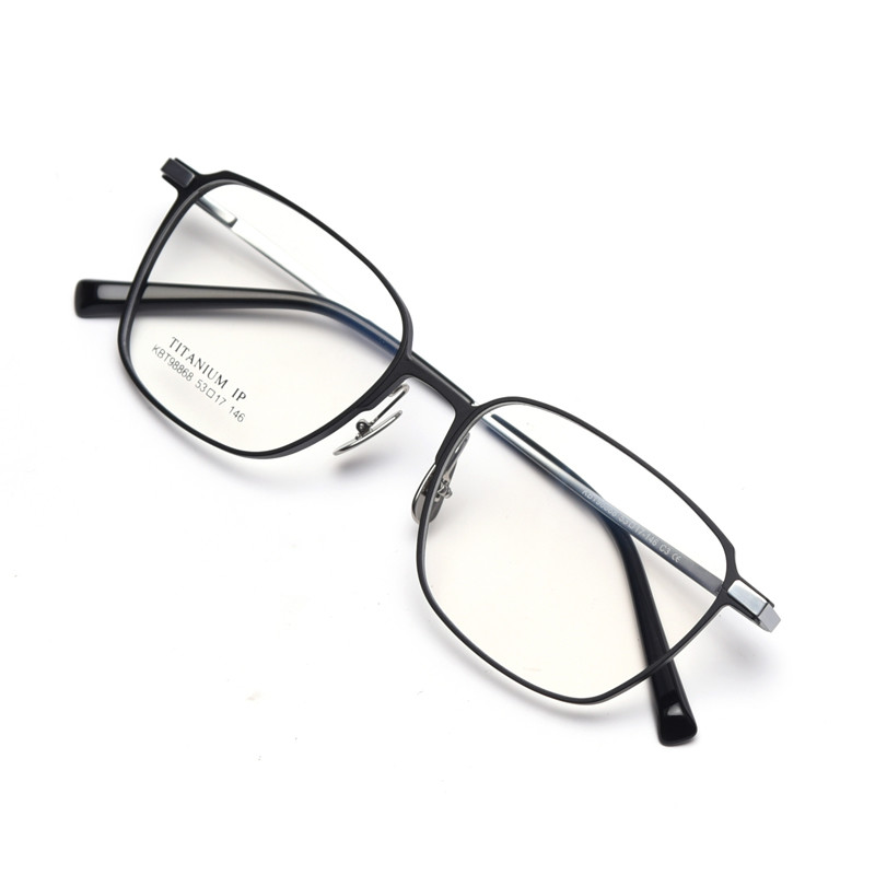 Buy Designer Plain Lens Glasses Spectacle Optical Metal Glass Frame Eyeglasses at wholesale prices