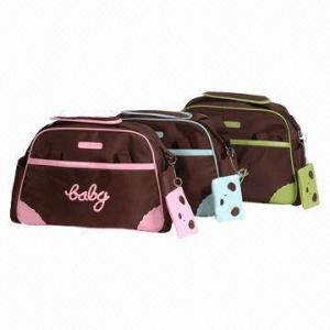 Quality Diaper bag with 1pc coin purse, made of high-quality nylon microfiber for sale