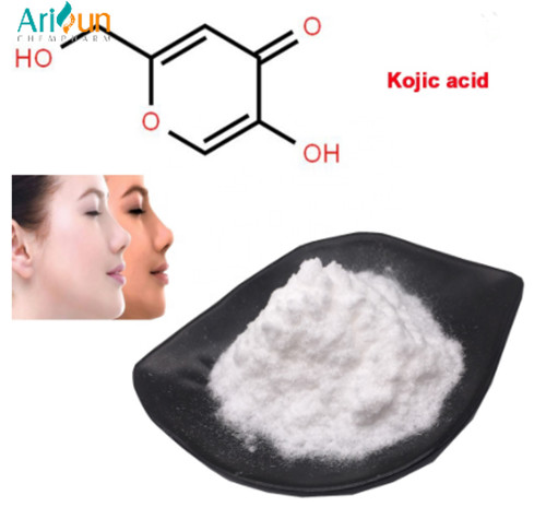 99% Kojic Acid Powder For Skin Whitening Cosmetic Grade Kojic Acid