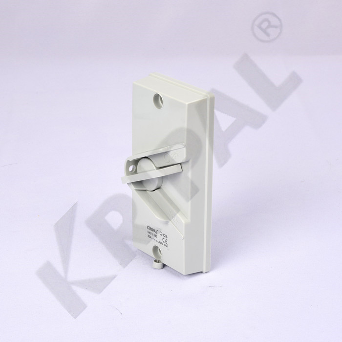 Quality Kripal UKF series Waterproof Isolator Switch IP66 250V 440V IEC standard for sale
