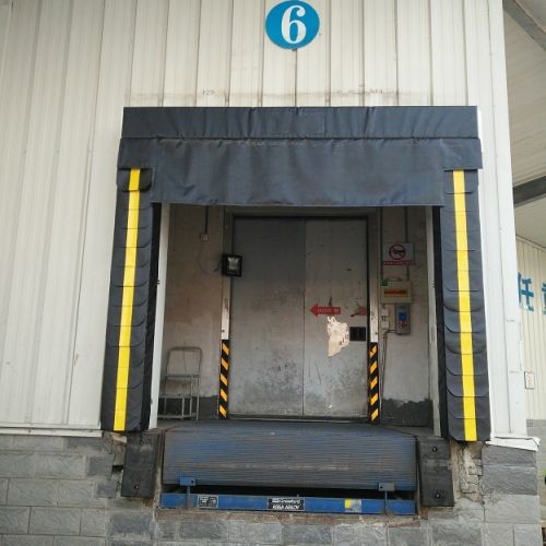 Quality Sponge Dock Seals and Shelters Rolling Formed Galvanzied Steel Frame for sale