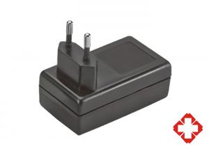 Quality IEC/En60601 Certified 36W Max EU Plug Wall Transformer 12V 24V Medical Power Supply 5V 36V AC DC Adapter for sale