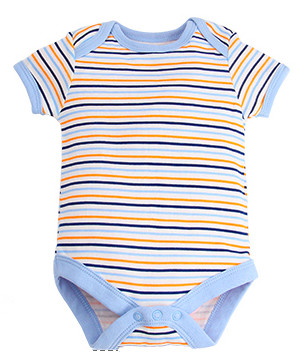 Quality Perfect plain baby rompers Stripe pattern Bodysuits for baby apparel for sale