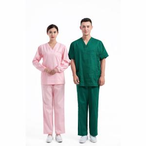 Quality Hospital Uniforms Medical Scrubs Nurse Scrubs Suit Women Scrubs Uniforms Sets for sale