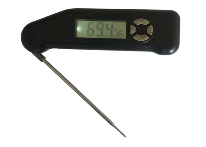 Quality Portable Large Lcd Display Bbq Cooking Thermometer High Accuracy With ABS Housing for sale