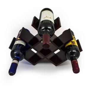 Quality Fine Craftwork Acrylic Bottle Rack , Butterfly Wine Rack 17.3x11.5x4 Inches for sale