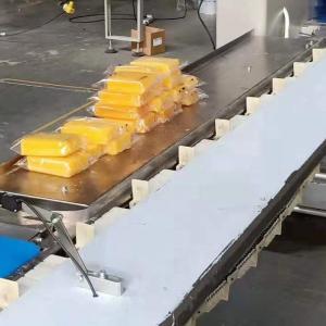 Quality Full Automatic Small Flow Wrapping Machine For 1 - 2 Pcs Fresh Bath Soap Bar Feeding Line for sale