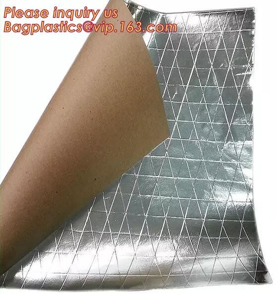 Buy Aluminum Foil-Scrim-Kraft Paper Facing insulation material for building construction,radiant barrier laminated woven clo at wholesale prices