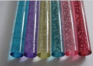 Quality Colored Twisted Acrylic Rods And Tubes For Advertising , Vacuum Forming Process for sale