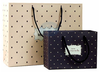 Quality New products 2016  cosmetic boutique paper shopping bag for sale