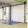 Buy cheap Tempered Glass Insulated Sectional Doors Baking Varnish 40mm Overhead Panel from wholesalers