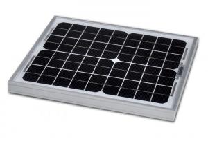 Quality Solar Tracking Device Monocrystalline Solar Module Black Color Aluminium Frame for sale