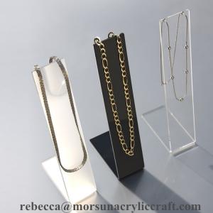 Quality Clear Acrylic Jewelry Nacklace Display Stand for sale