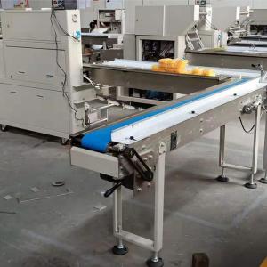 Quality Full Automatic Small Flow Wrapping Machine For 1 - 2 Pcs Fresh Bath Soap Bar Feeding Line for sale