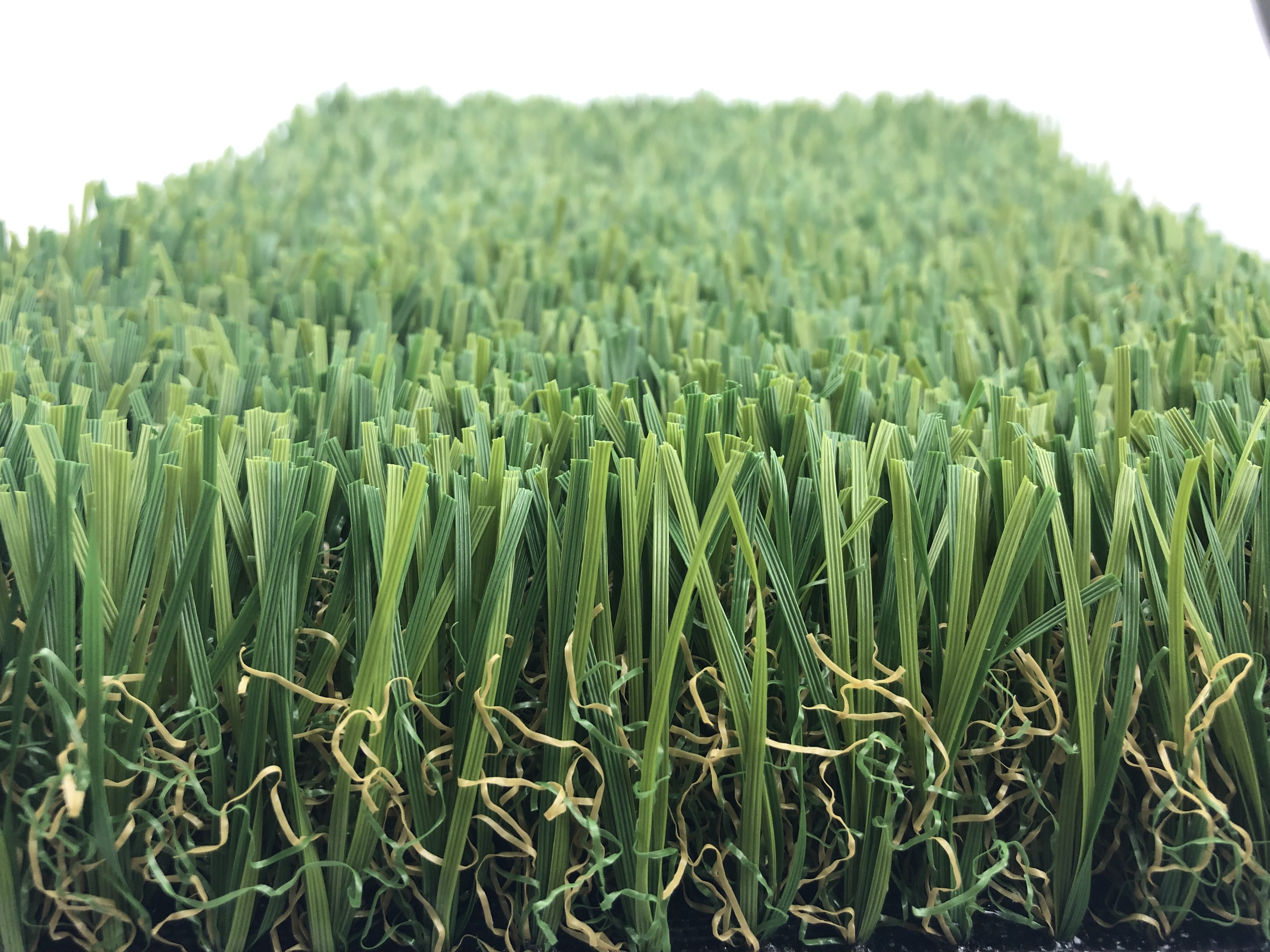 Quality 1.75 Inch Wave 44mm Outdoor Artificial Grass Hawkish Texture for sale