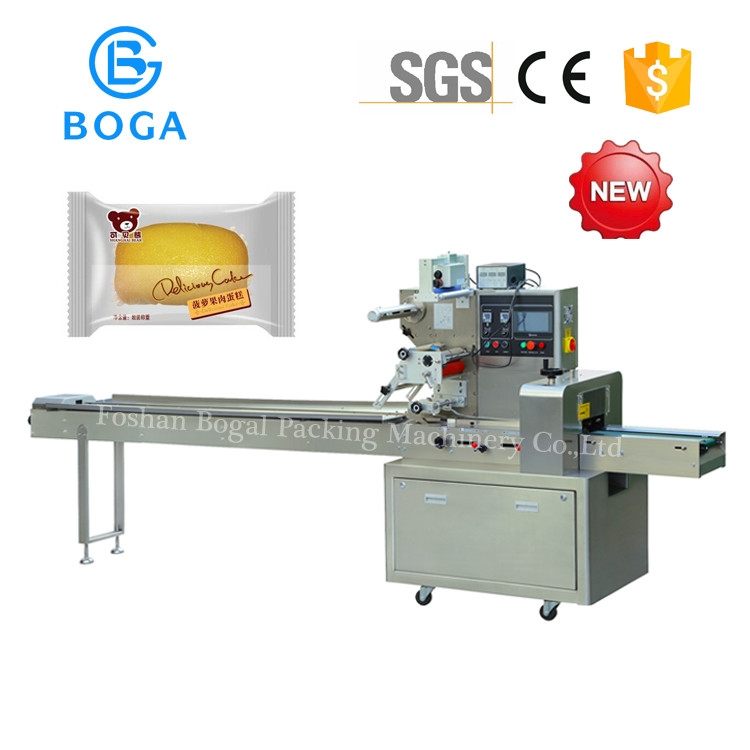Quality Semi Automatic Bread Packaging Machine biscuit Cake packing Machine for sale