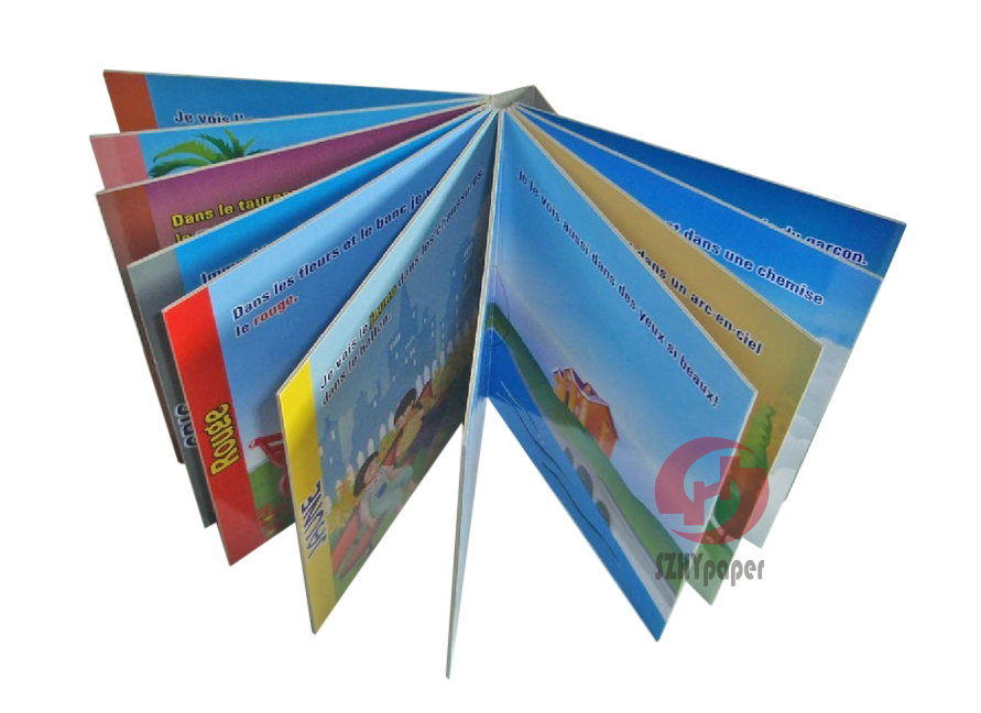 Buy Die cutting 4C / 4C 157GSM chrome paper English story Custom Childrens Book Printing at wholesale prices