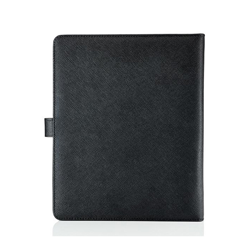 A5 Binder Notebook Pocket File business leather portfolio conference file folder office document organizer