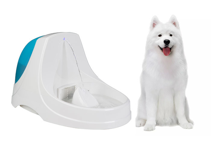 Eco Friendly LED Pet Drinking Water Fountain Plastic ABS Material