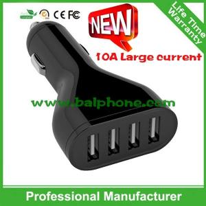 Quality Quick charger 2.0 5V10A 4USB Quick car charger USB charger for sale