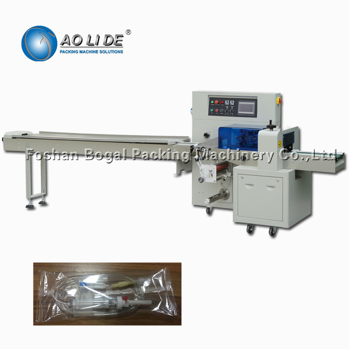Quality Small Flow Wrapping Machine Side Seal Perfusion Tube Wrap for sale
