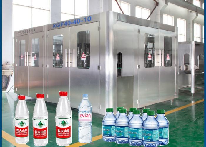 Quality 12000BPH 32 Nozzles Drinking Water Bottling Machine PET Plastic 5kw for sale