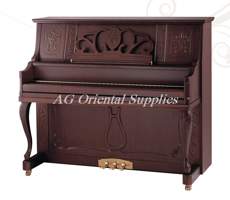 Quality 88-KEY  Acoustic wooden upright Piano import mahogany matt red brown AG-131Y3 for sale