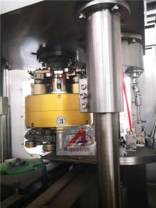 Quality PLC 2.2KW Carbonated Drink Filling Machine 2000B/H Beverage Can Filling Machine for sale