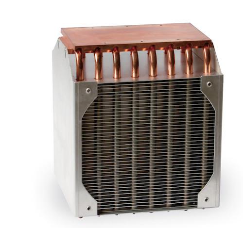 Quality Phase change air cooled radiator Heat Exchanger with Heat Pipe for power supply cooling solutions for sale