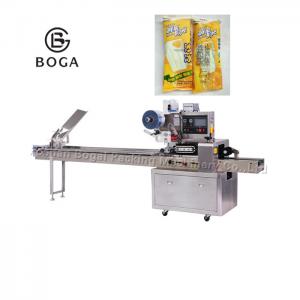 Quality Horizontal Small Flow Wrapping Machine / Ice Cream Bar Packaging Machine for sale
