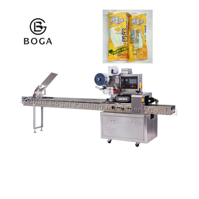 Quality Ice Lolly Packaging Machinery No Cut Function 2.4KW Power Electric Driven for sale