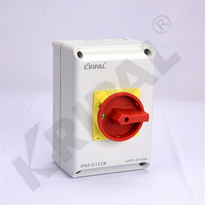 Quality KRIPAL IP65 Main Switch And Maintenance Switch 230-440V 3P 63A for sale