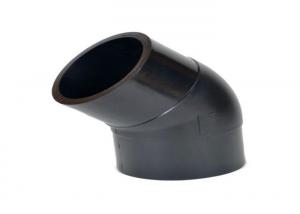 Quality 25mm DN1000 High Polyethylene Tube Fittings / 90deg Equal Elbow for sale