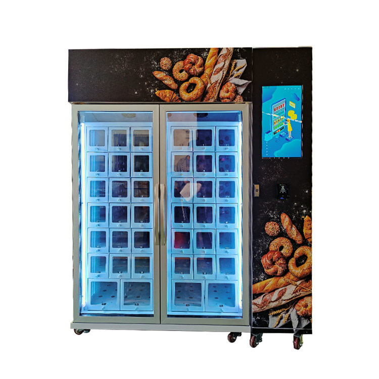 Buy cheap 220V Frozen Bread Cold Food Vending Machine Smart Refrigerator from wholesalers