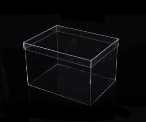Quality Antibacterial Acrylic Shoe Display Case Container Store Acrylic Display Boxes for sale