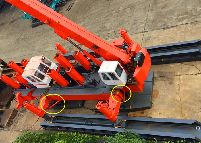 80-120T Hydraulic Pile Driving Machine For Precast Concrete Pile Foundation
