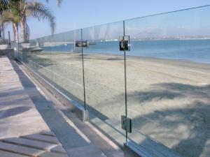 Quality Baby Balustrade DIY Glass Pool Fencing Baby Guard Rail for sale