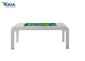 Quality Restaurant  43 Inch LCD Interactive Table I3 I5 I7 System With Explosion Proof Glass for sale