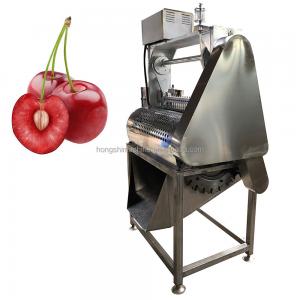 China Stainless Steel Cherry Lychee Core Remove Machine , Fruit Stone Cherry Kernel Separator Pitting Machine on sale