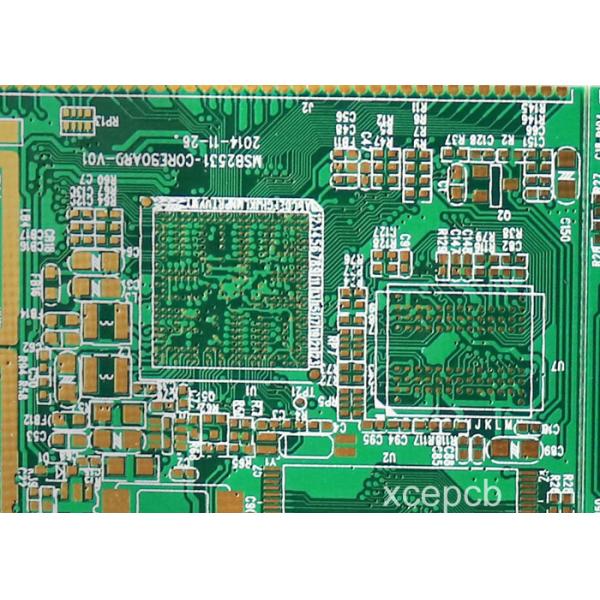 Green 7*4cm 3d Printer Multilayer Pcb 1.5oz Inner 2oz Outer Iso9001
