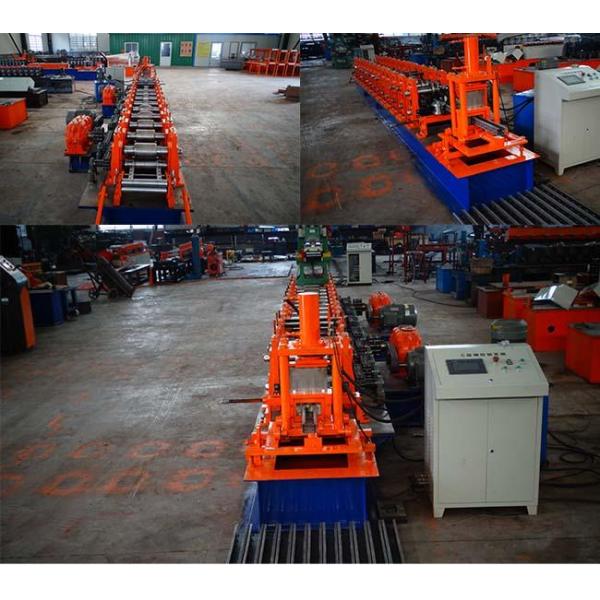 Adjustable Speed Shelf Column 1.5mm Rack Roll Forming Machine 10m/Min